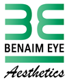 Benaim Eye & Aesthetics of Jupiter and West Palm Florida official vertical color logo